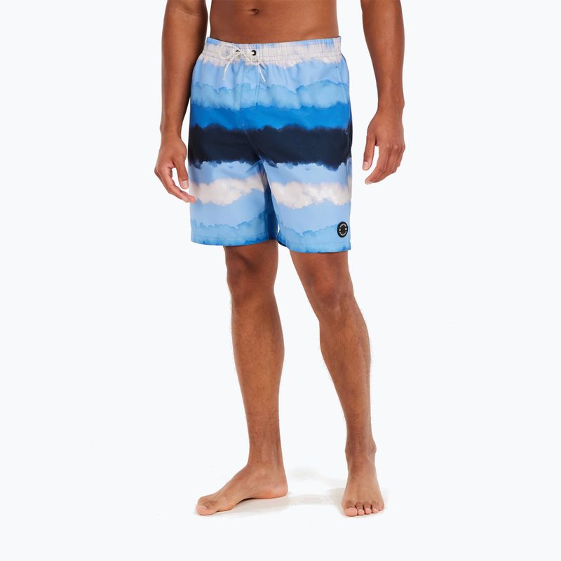 Pantaloncini da bagno Protest Prthamsey gladio blu da uomo 5