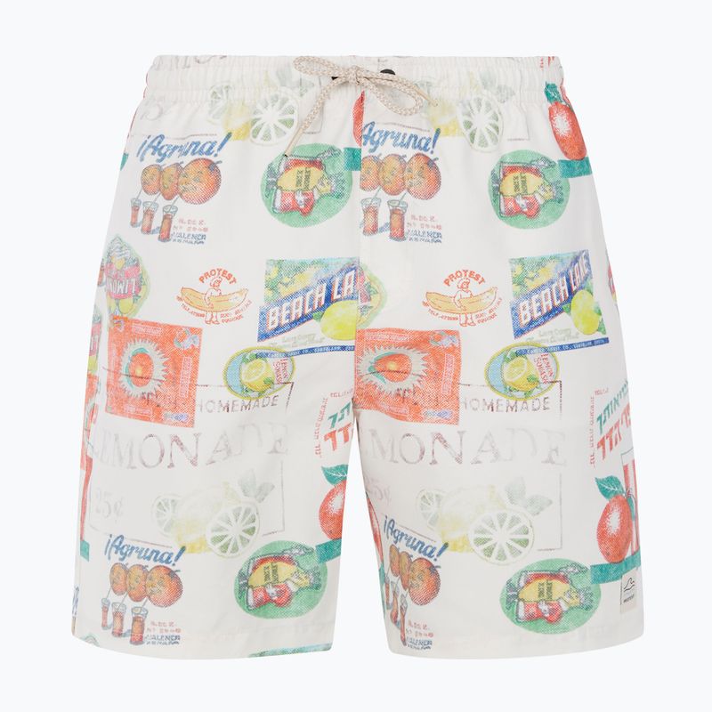 Pantaloncini da bagno Protest Prtguno kitoffwhite da uomo