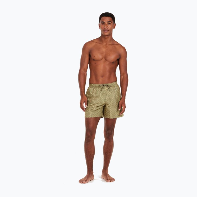 Pantaloncini da bagno Protest Prtezrin uomo verde carciofo 4