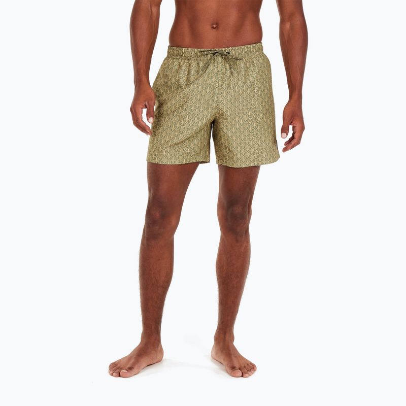 Pantaloncini da bagno Protest Prtezrin uomo verde carciofo 5