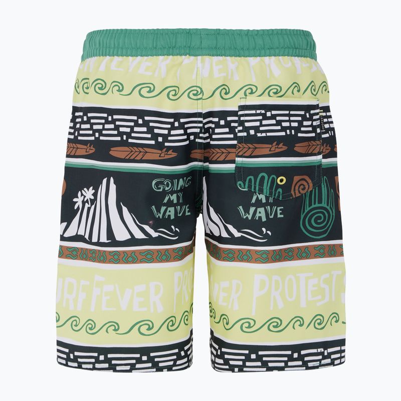 Short da bagno da bambino Protest Prtcinema frosty green 2