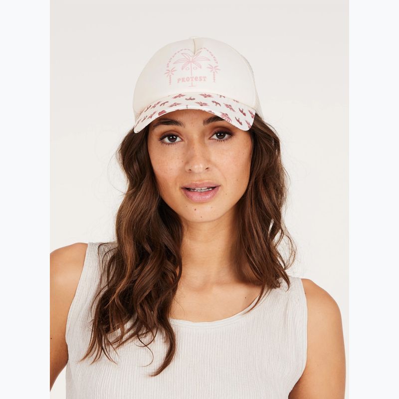 Cappello da baseball da donna Protest Prtkeewee canvasoffwhite 3