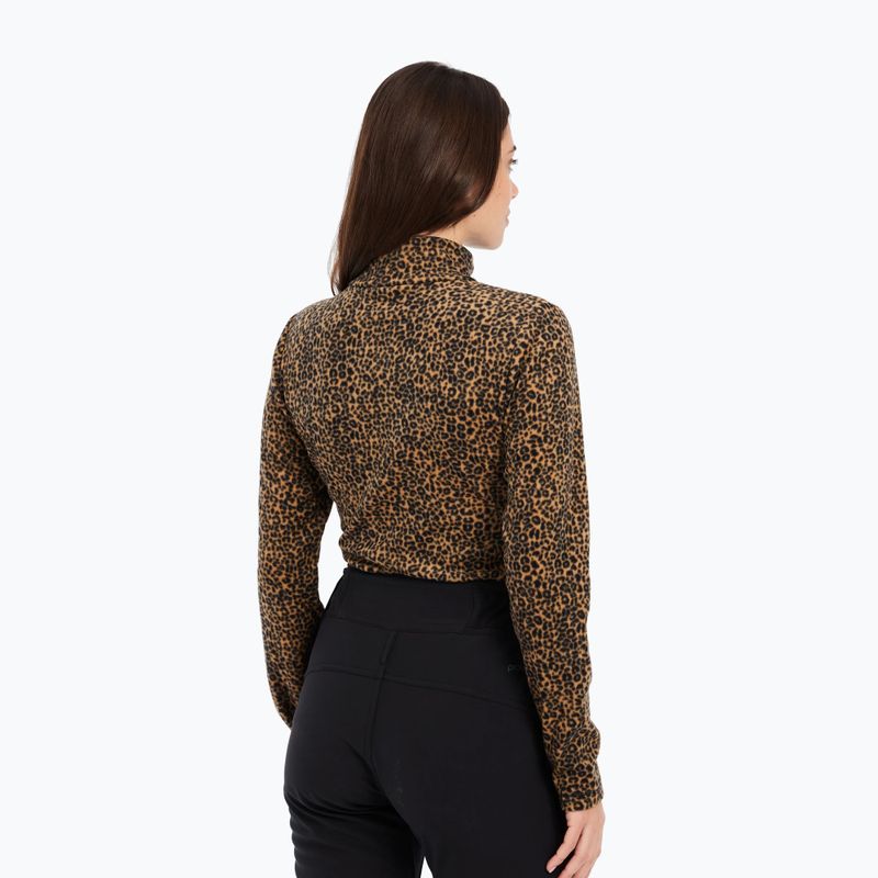 Felpa da donna Protest Prtfuzzy24 1/4 Zip tortilla 4