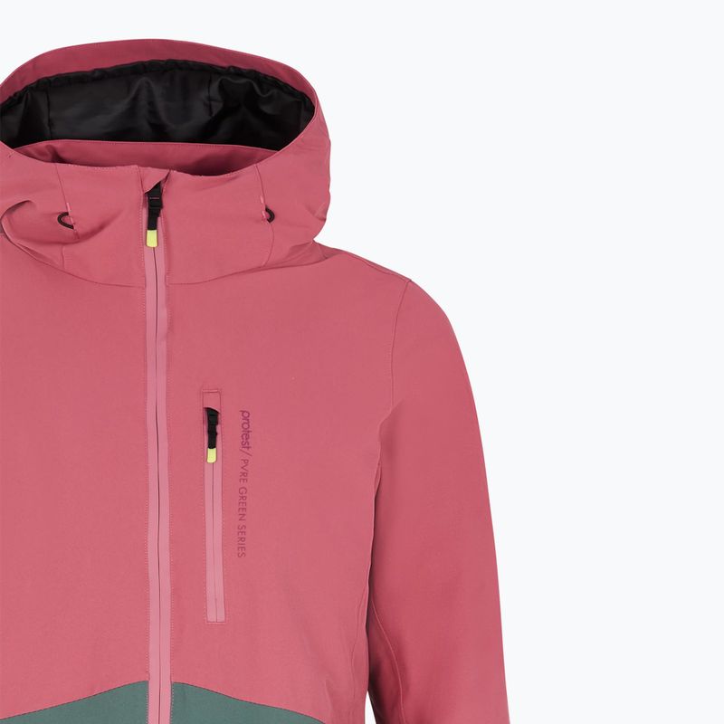 Giacca da snowboard donna Protest Prtdisk rosa polvere 10