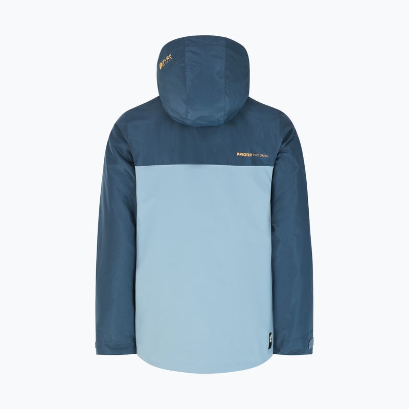 Giacca da snowboard Protest Prtamount uomo blu acciaio 2