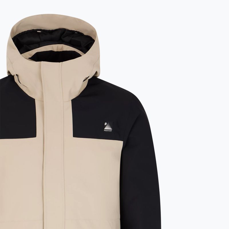 Giacca da snowboard Protest Prtchoose bambù beige da uomo 9