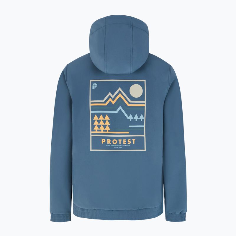 Giacca da snowboard Protest Prtgalaxy yale blu da uomo 8