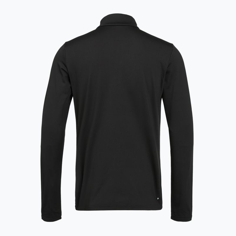 Felpa da uomo Protest Rewill 1/4 Zip Active true black 2