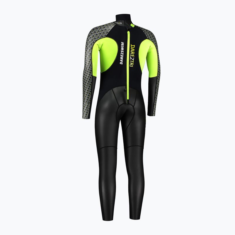 Muta da triathlon Dare2Tri Dare2Swim 2.0 da uomo, nero 2