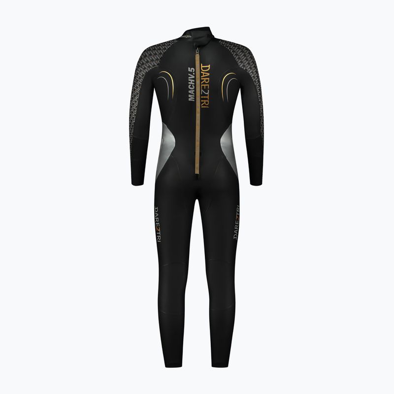 Muta da triathlon da uomo Dare2Tri MACH5 0,5 mm nera 2