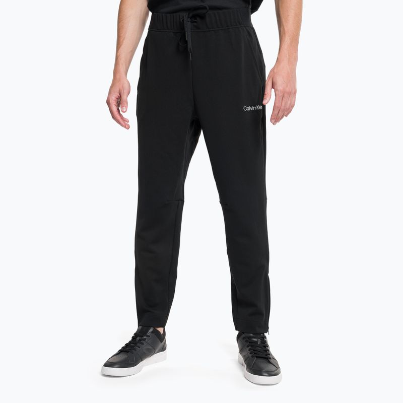 Pantaloni da allenamento da uomo Calvin Klein Knit nero beauty