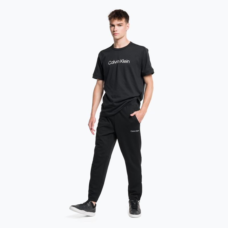 Pantaloni da allenamento da uomo Calvin Klein Knit nero beauty 2