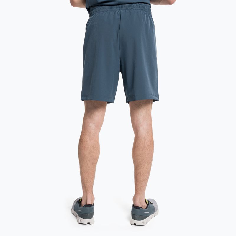 Pantaloncini da allenamento Calvin Klein 7" Woven da uomo, blu pastello 3