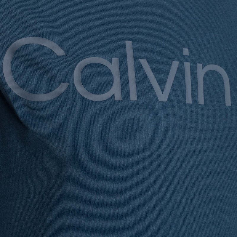 T-shirt Calvin Klein uomo blu pastello 7