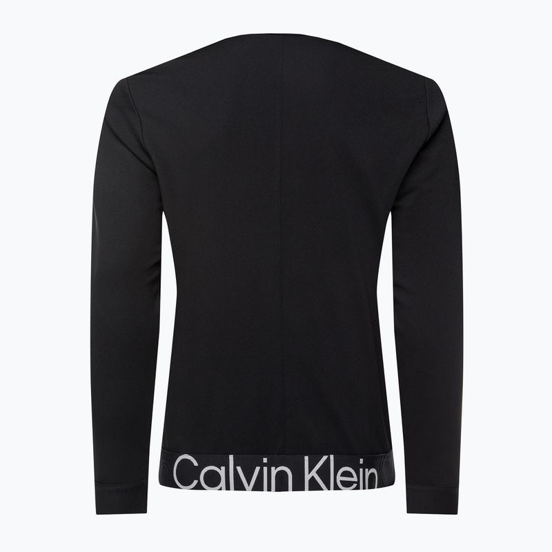 Felpa Calvin Klein Pullover uomo nero beauty 7