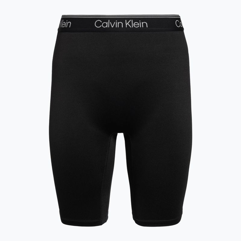 Pantaloncini da allenamento Calvin Klein Knit da donna, nero 5