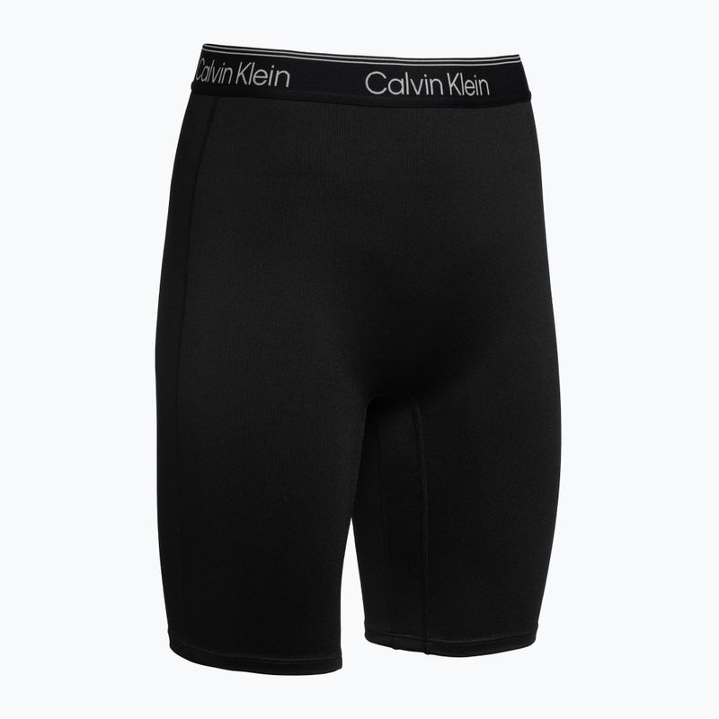 Pantaloncini da allenamento Calvin Klein Knit da donna, nero 7