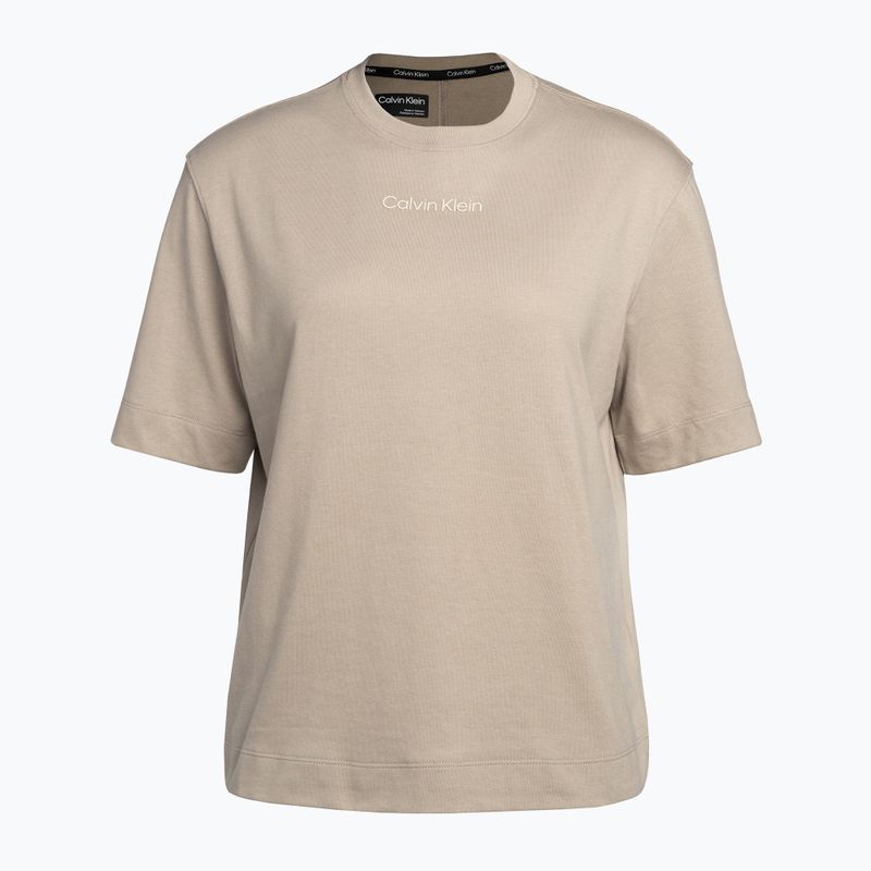 T-shirt invernale in lino Calvin Klein da donna 5