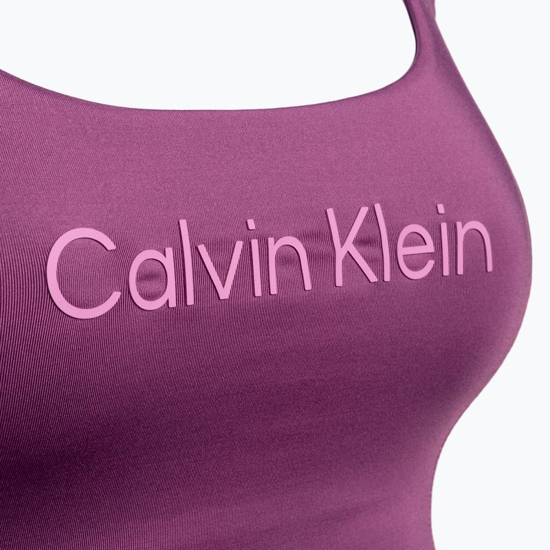 Reggiseno fitness Calvin Klein Medium Support ametista 7