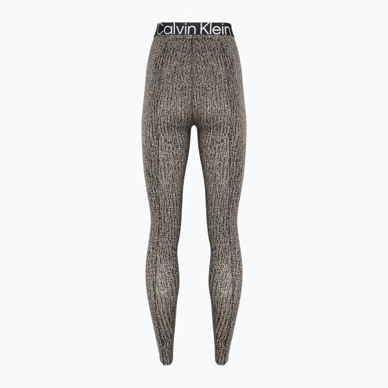 Leggings da allenamento donna Calvin Klein 7/8 stampa shocking 6