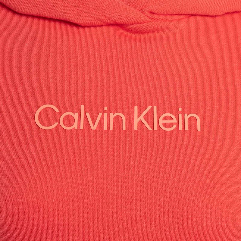 Felpa con cappuccio Calvin Klein Donna cool melon 7