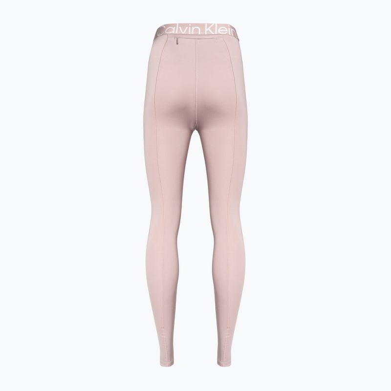 Leggings da allenamento donna Calvin Klein 7/8 grigio rosa 6