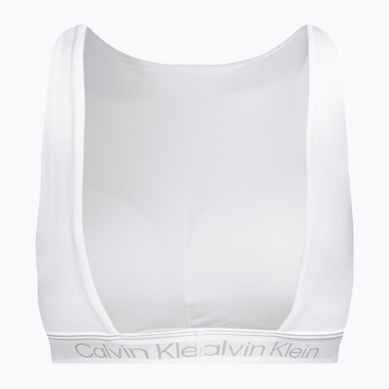 Reggiseno fitness Calvin Klein Medium Support bianco brillante 6