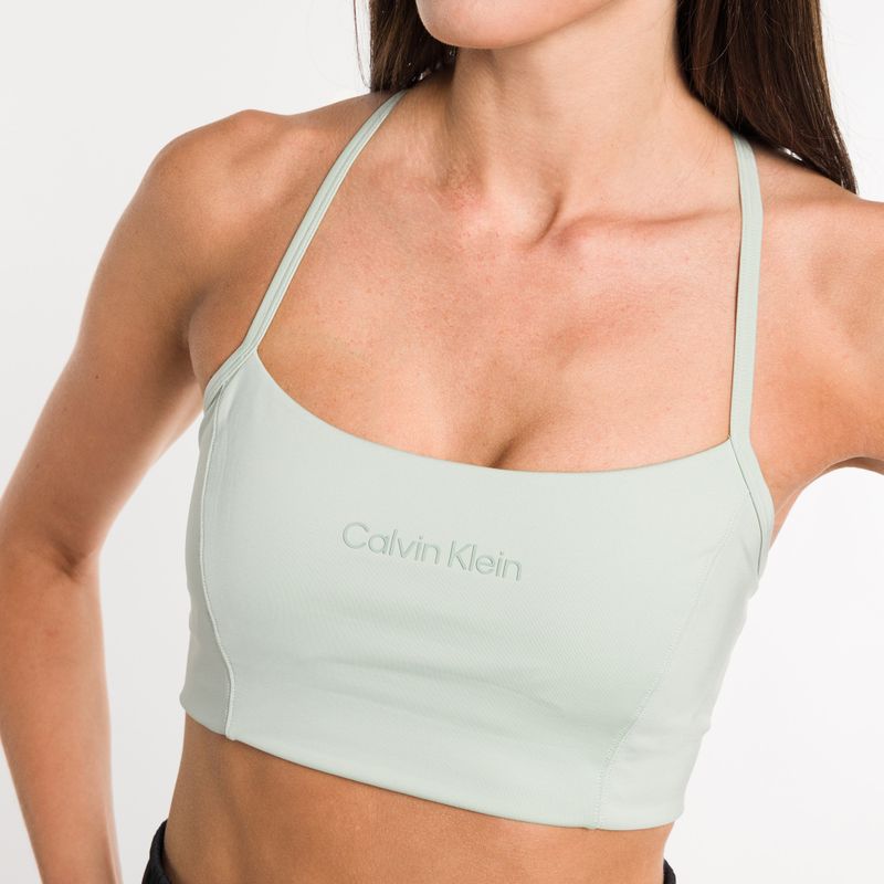 Calvin Klein Reggiseno a basso sostegno verde mare 4