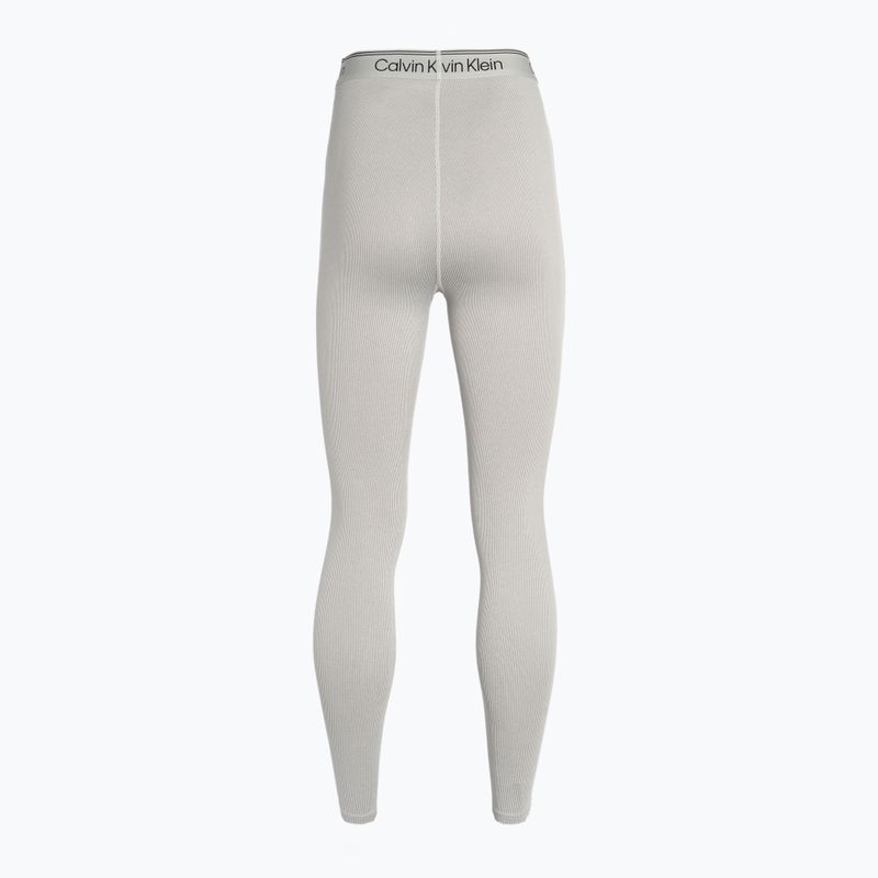 Leggings da allenamento donna Calvin Klein 7/8 atletico grigio erica 6