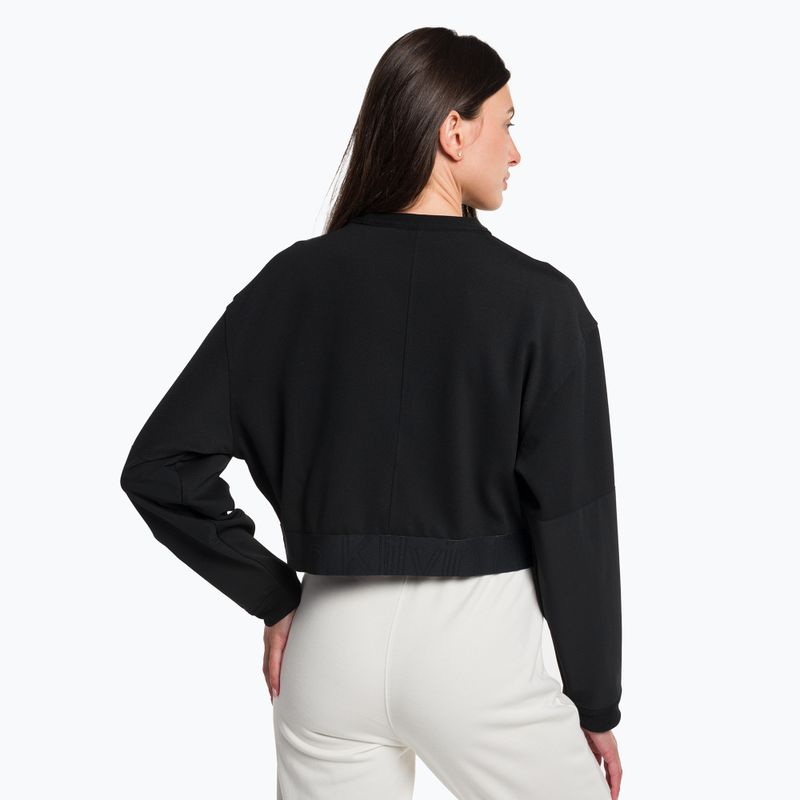 Felpa Calvin Klein Pullover donna nero beauty 3