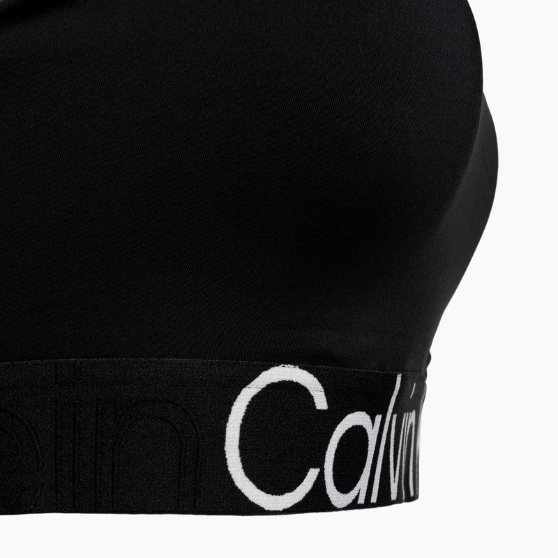 Reggiseno fitness Calvin Klein Medium Support nero beauty 7