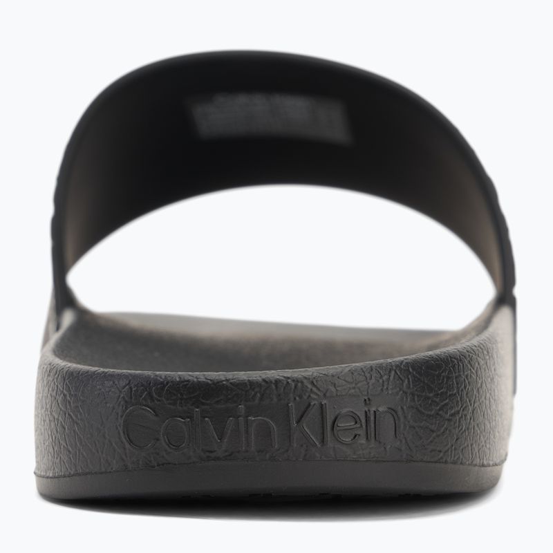 Calvin Klein infradito uomo HM0HM00981 Pool Slide Rubber nero 6