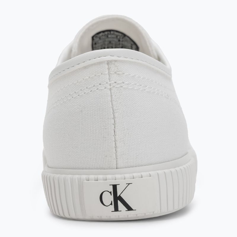 Scarpe da ginnastica Calvin Klein da donna YW0YW00482 Ess Vulc Mono bianco 6