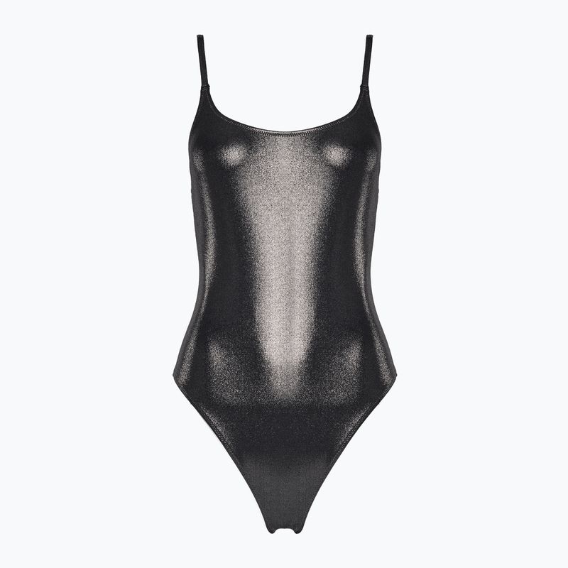 Calvin Klein Donna Costume da bagno intero con schienale aperto Nero