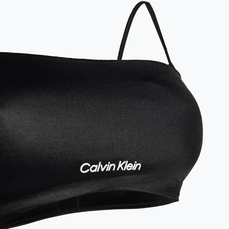 Calvin Klein Top costume da bagno a fascia Rp nero 3