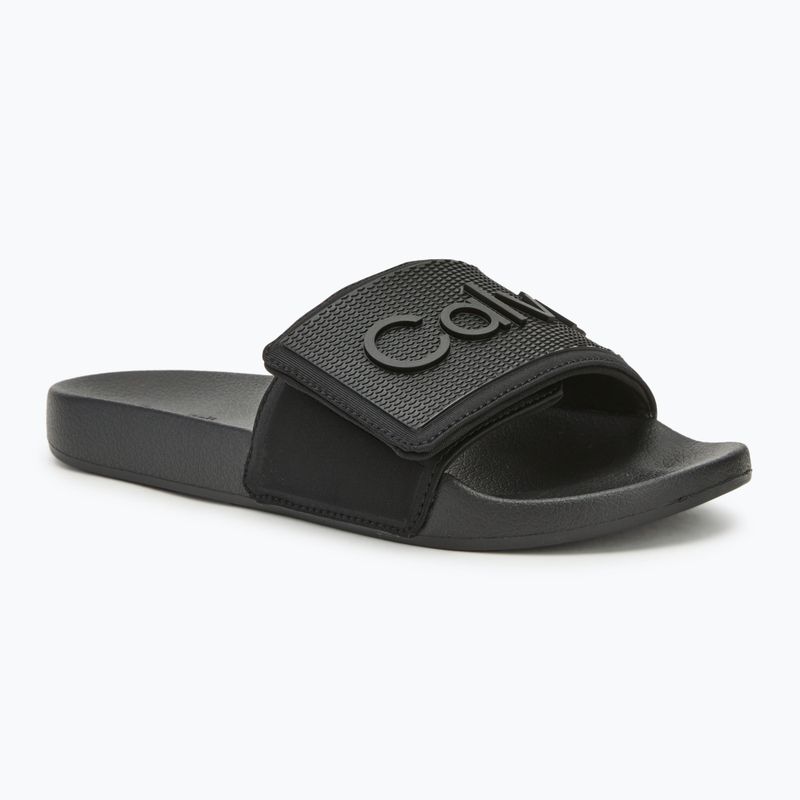 Calvin Klein infradito uomo HM0HM01437 Adj Pool Slide TPU nero