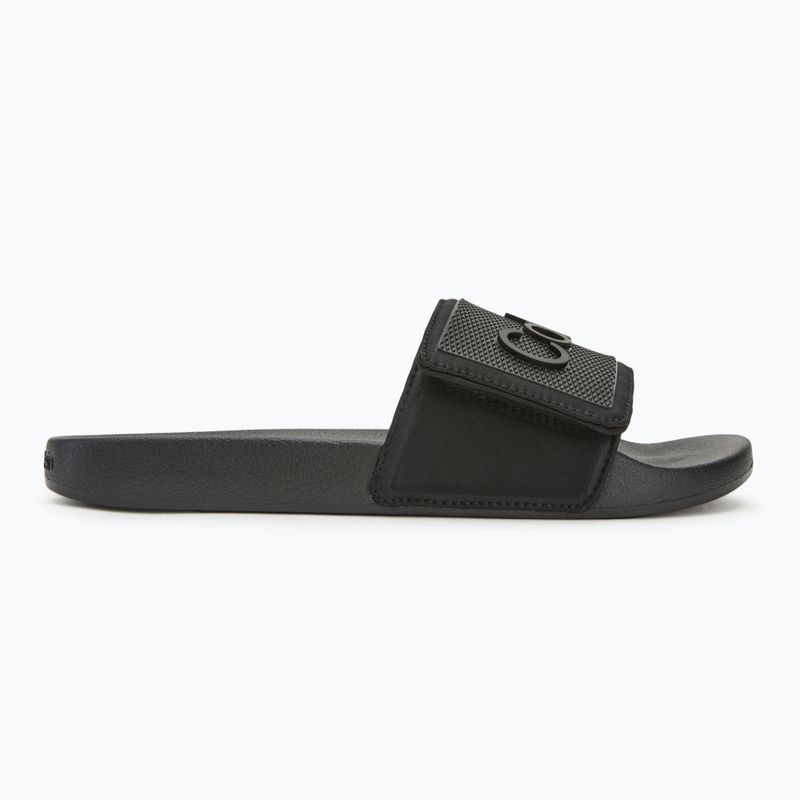 Calvin Klein infradito uomo HM0HM01437 Adj Pool Slide TPU nero 2