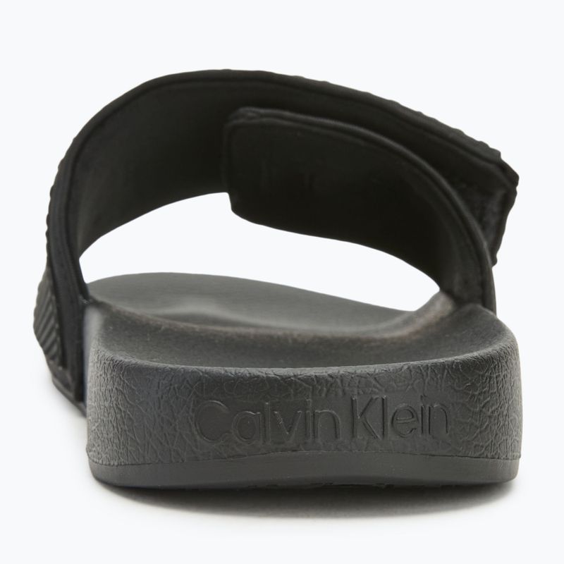 Calvin Klein infradito uomo HM0HM01437 Adj Pool Slide TPU nero 6