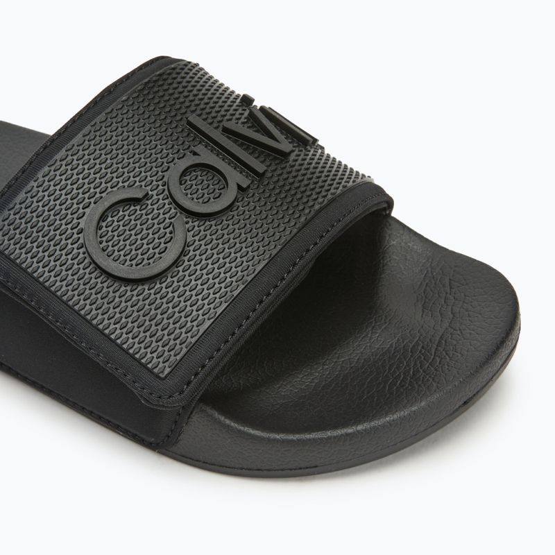 Calvin Klein infradito uomo HM0HM01437 Adj Pool Slide TPU nero 7