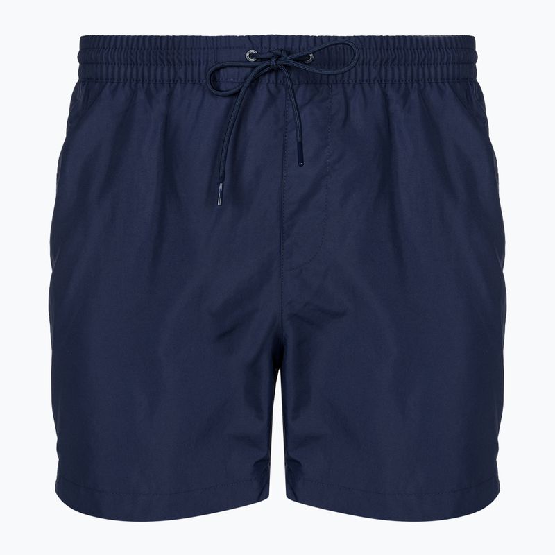 Pantaloncini da bagno Calvin Klein Medium Drawstring signature navy da uomo