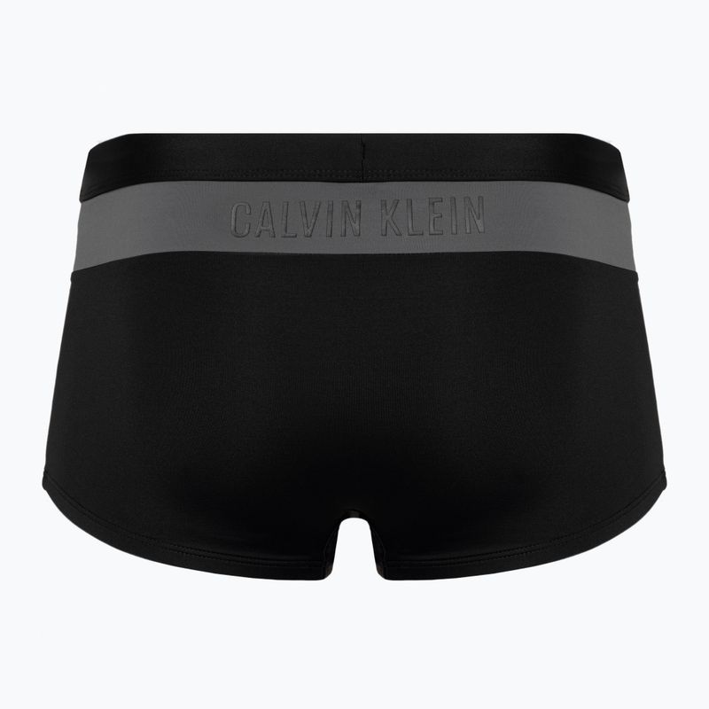 Boxer da bagno Calvin Klein Trunk da uomo, nero 2
