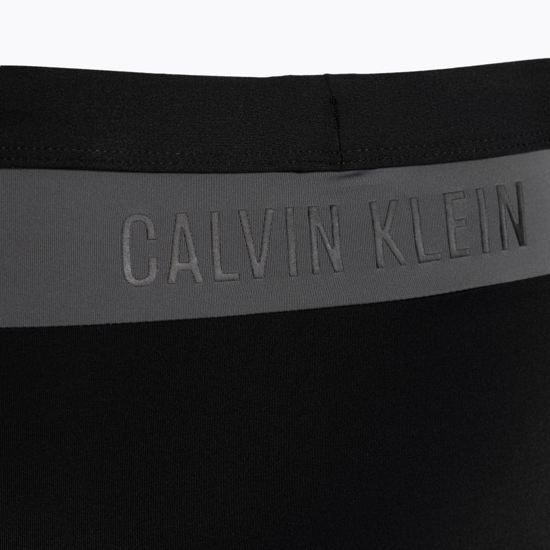 Boxer da bagno Calvin Klein Trunk da uomo, nero 3