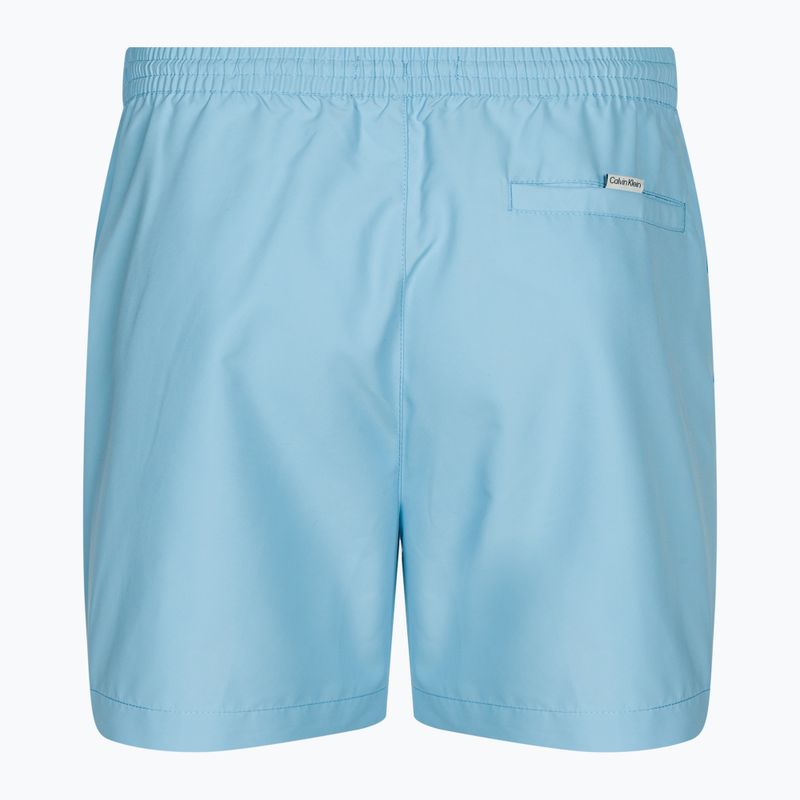 Pantaloncini da bagno Calvin Klein Medium con coulisse da uomo, blu piacevole 2