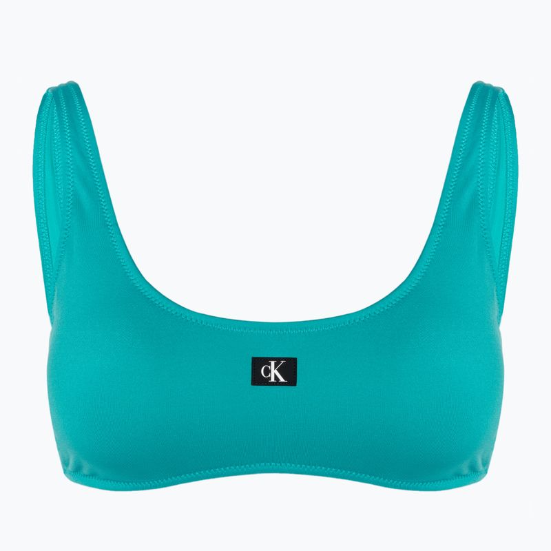 Calvin Klein Bralette-RP top costume da bagno blu oceano