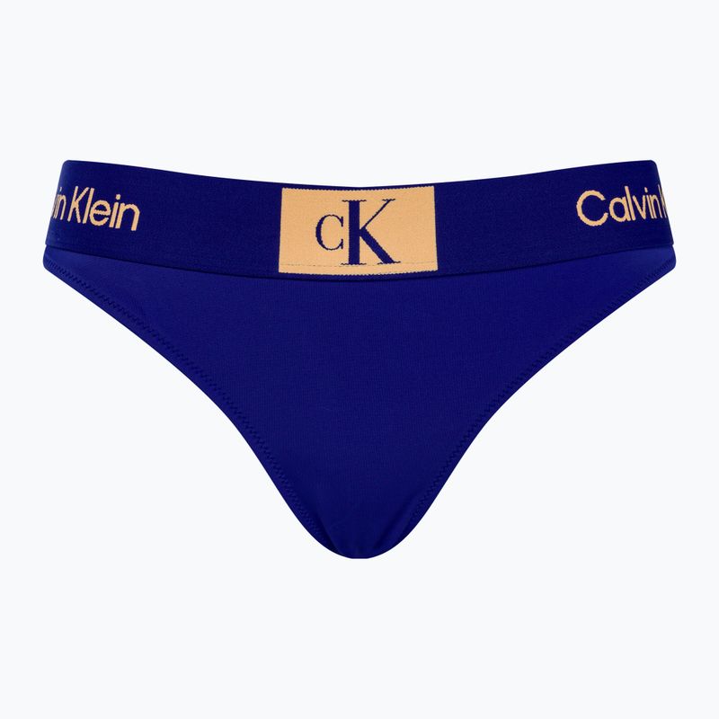 Calvin Klein Perizoma slip costume da bagno mezzanotte laguna