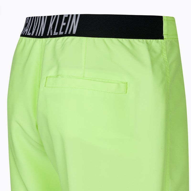 Pantaloncini da bagno Calvin Klein Boardshort da uomo, con esplosione di agrumi 4