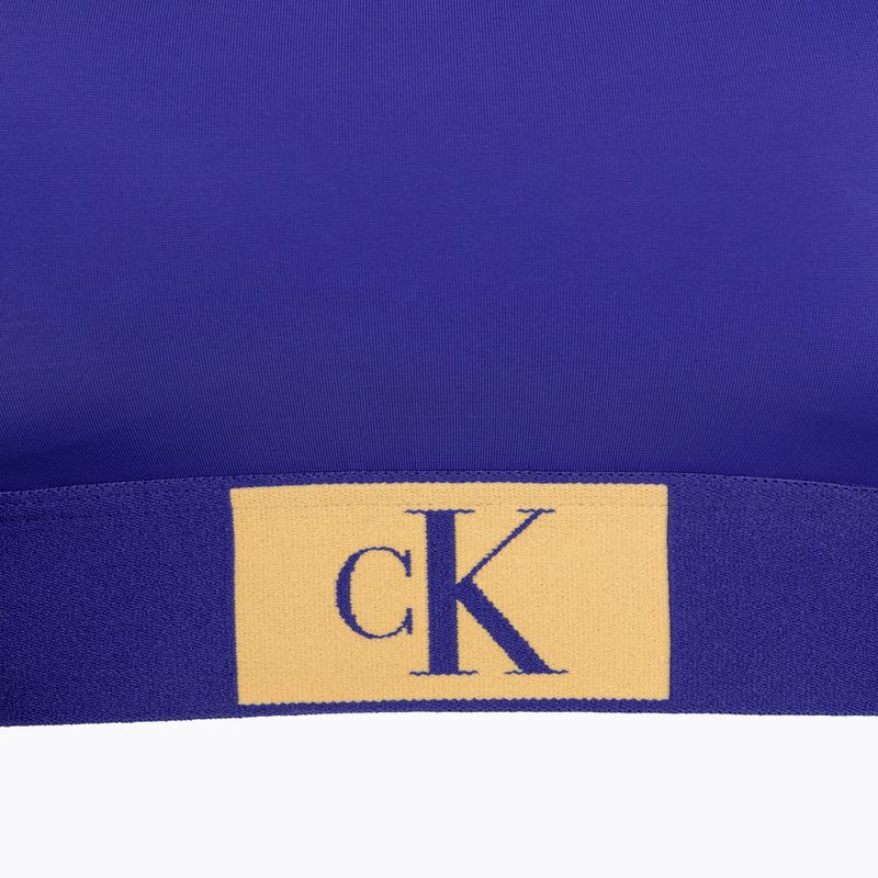 Calvin Klein Bralette-RP top costume da bagno laguna di mezzanotte 3