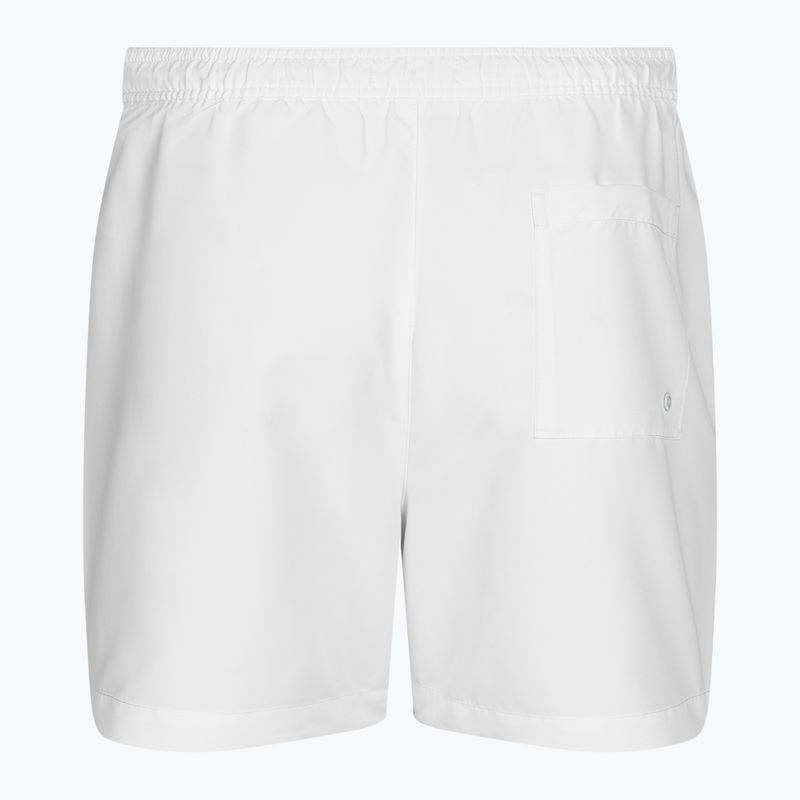 Pantaloncini da bagno Calvin Klein Medium con coulisse, bianchi, da uomo 2