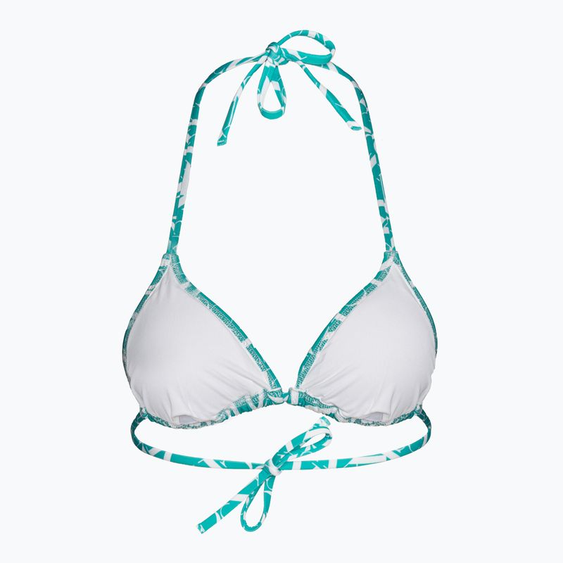 Calvin Klein Triangolo-RP Stampa monogramma top da bagno blu 2