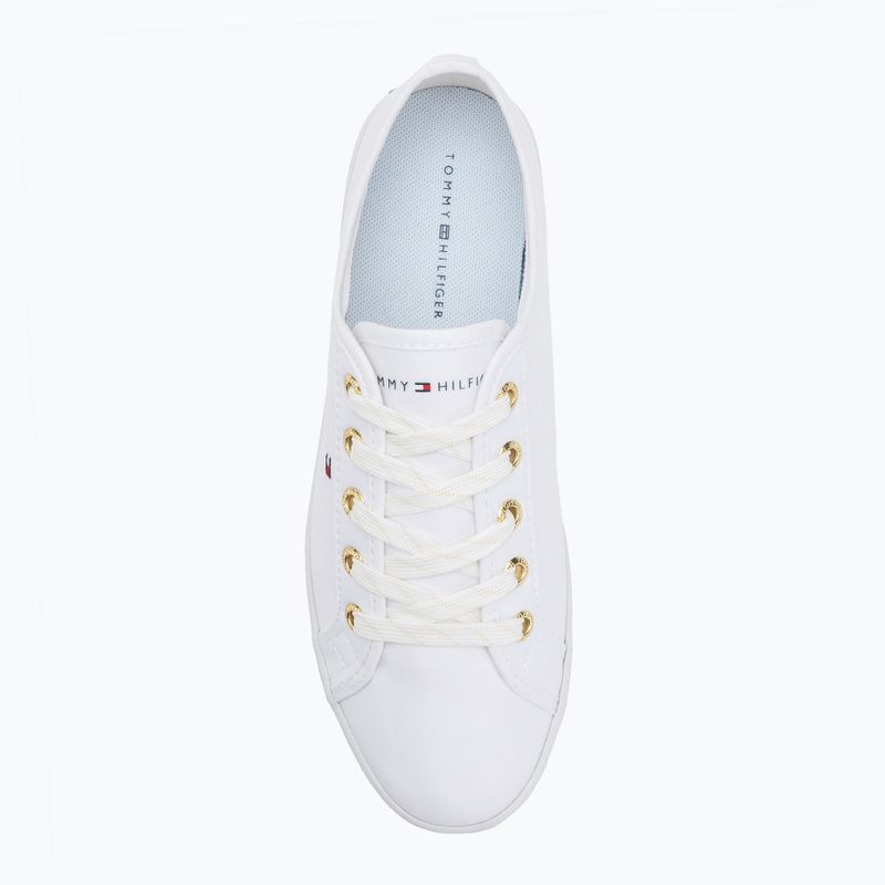 Scarpe da ginnastica Tommy Hilfiger donna Essential Nautical bianco 5